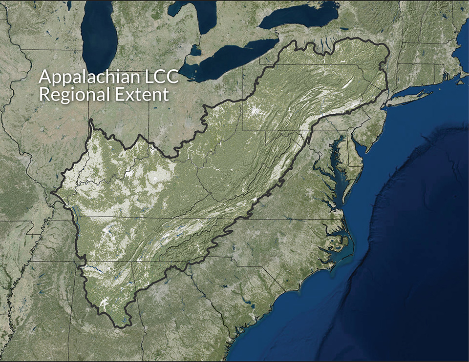 Appalachian Landscape Conservation Cooperative geographic extent