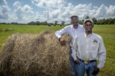 U.S. Department of Agriculture (USDA) Rural Development (RD) Area Director Nivory Gordon, Jr. and His father Nivory Gordon Sr