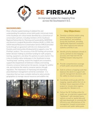 SE Firemap Fact Sheet cover