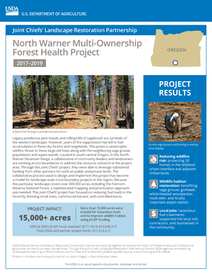 North Warner Multi-Ownership Forest Health