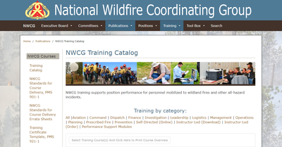 National Wildfire Coordinating Group