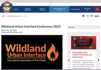 Wildland-Urban Interface Conference 2023