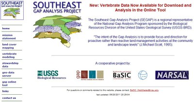 Southeast GAP Analysis Project