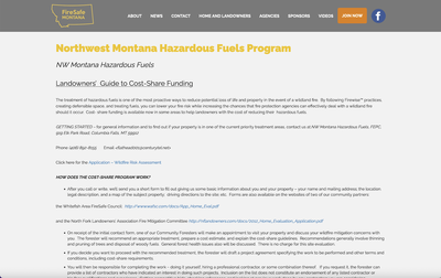 Northwest Montana Hazardous Fuels Program