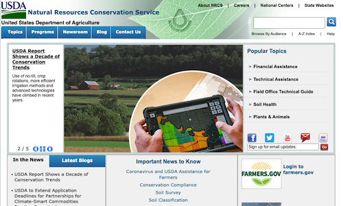 USDA Natural Resources Conservation Service (NRCS) — Landscape Partnership