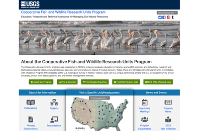 USGS - Cooperative Fish and Wildlife Research Units Program