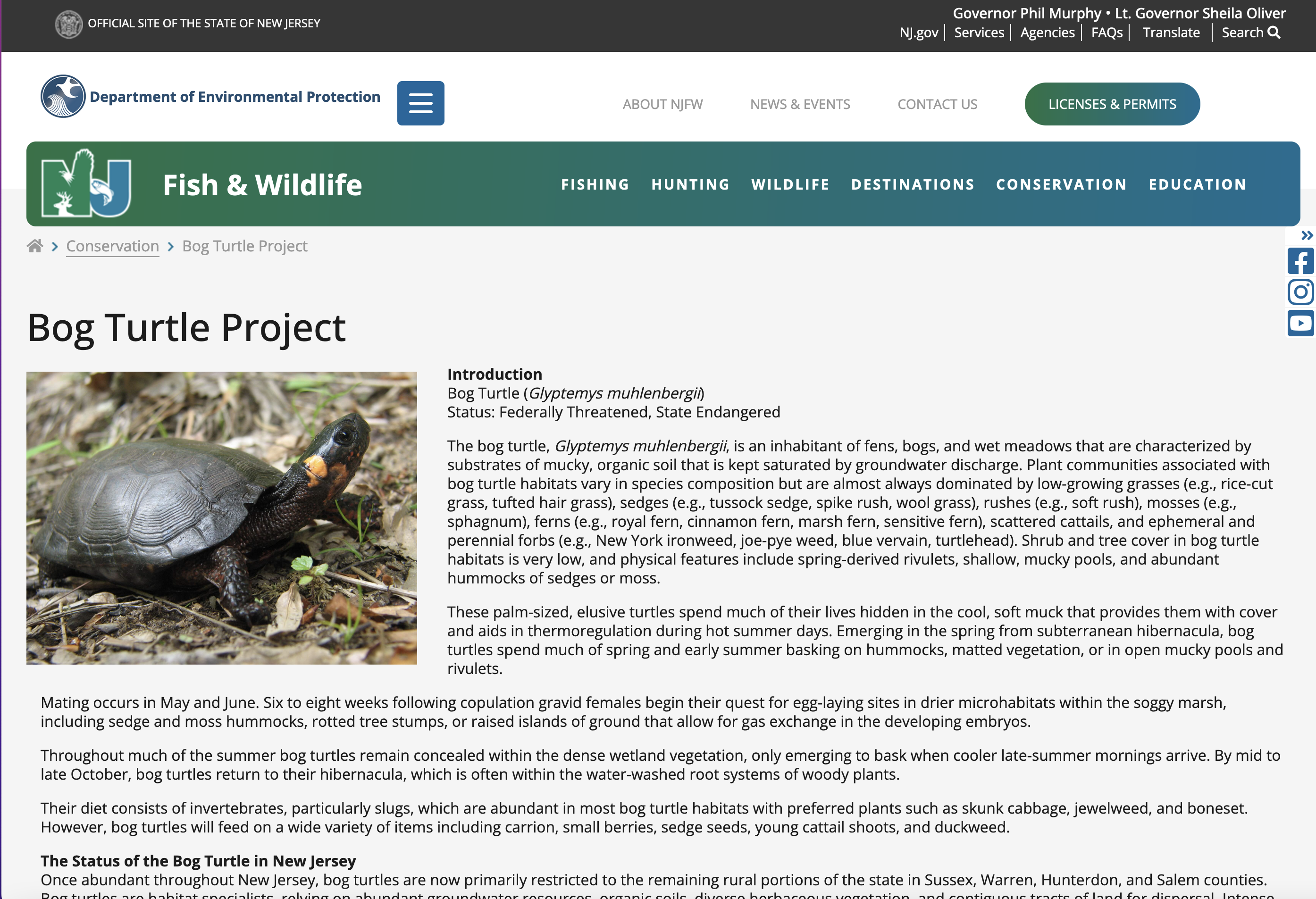Wildlife Conservation, Initiatives