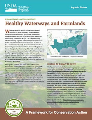 Aquatic Connectivity Framework (ACF) Fact Sheet