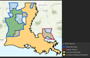Louisiana Priority Area Shapefiles
