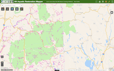 New Hampshire Aquatic Restoration Mapper