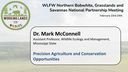 Precision Agriculture and Conservation Opportunities: Dr. Mark McConnell