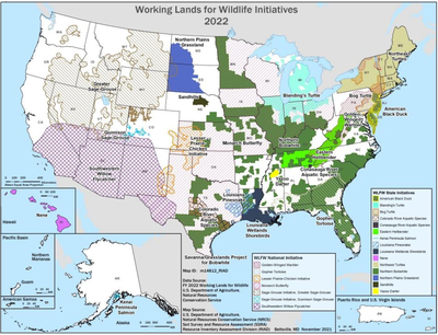 2022 WLFW Initiatives Map