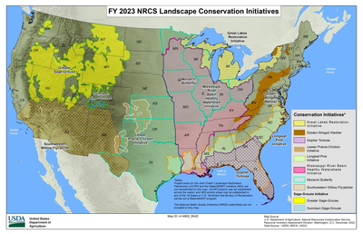 FY 2023 NRCS Landscape Conservation Initiatives