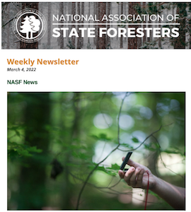 National Association of State Foresters Weekly Newsletter March 4, 2022