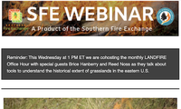 Join the SFE/LANDFIRE grasslands digital office hour on Wed. 6/28