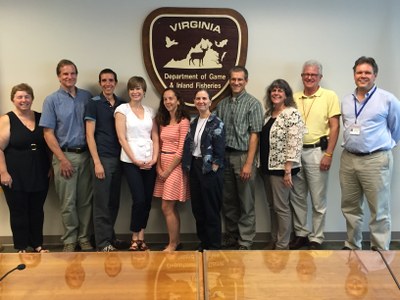 Virginia Department of Game and Inland Fisheries Convenes Meeting with 3 LCCs