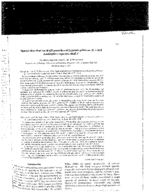 Hanek Fernando 1977 Spatial Distribution.pdf