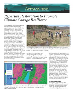 Riparian Restoration Decision Support Tool Fact Sheet