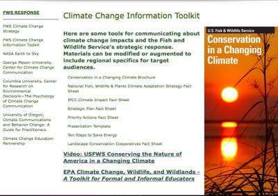 Climate Change Information Toolkit