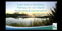 Webinar: From data to decision: Pathways for salt marsh conservation and restoration